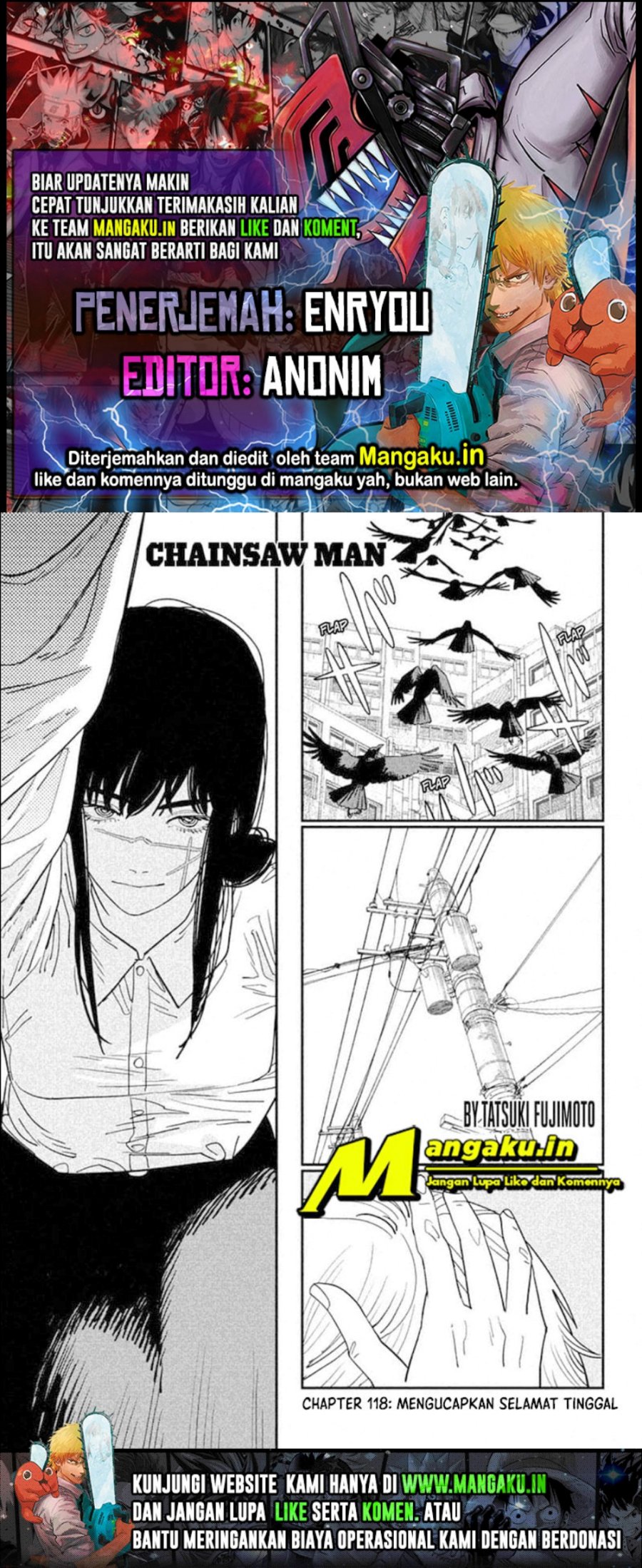 Baca Komik Chainsaw Man Chapter 118 Gambar 1