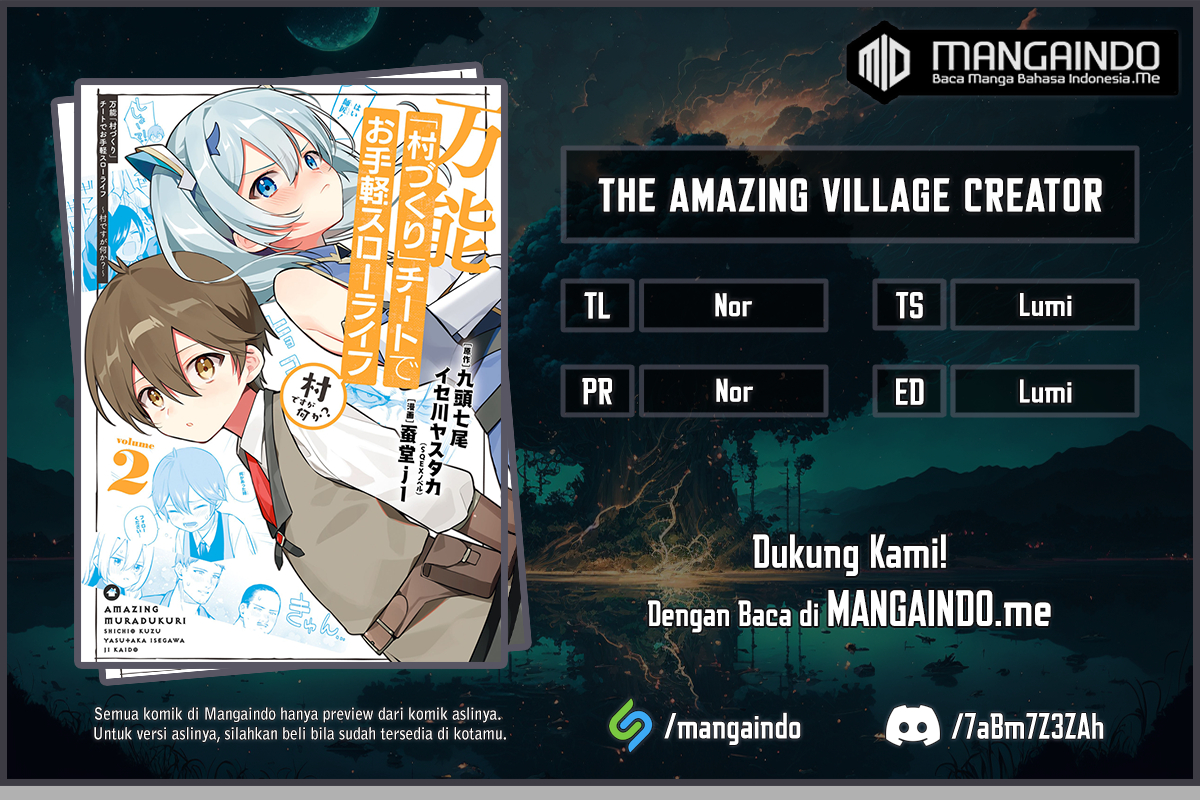 Baca Komik The Amazing Village Creator: Slow Living with the Village Building Cheat Skill Chapter 08 Gambar 1