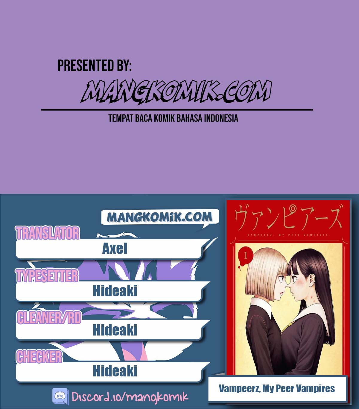 Baca Komik Vampeerz, My Peer Vampires Chapter 33.5 Gambar 1