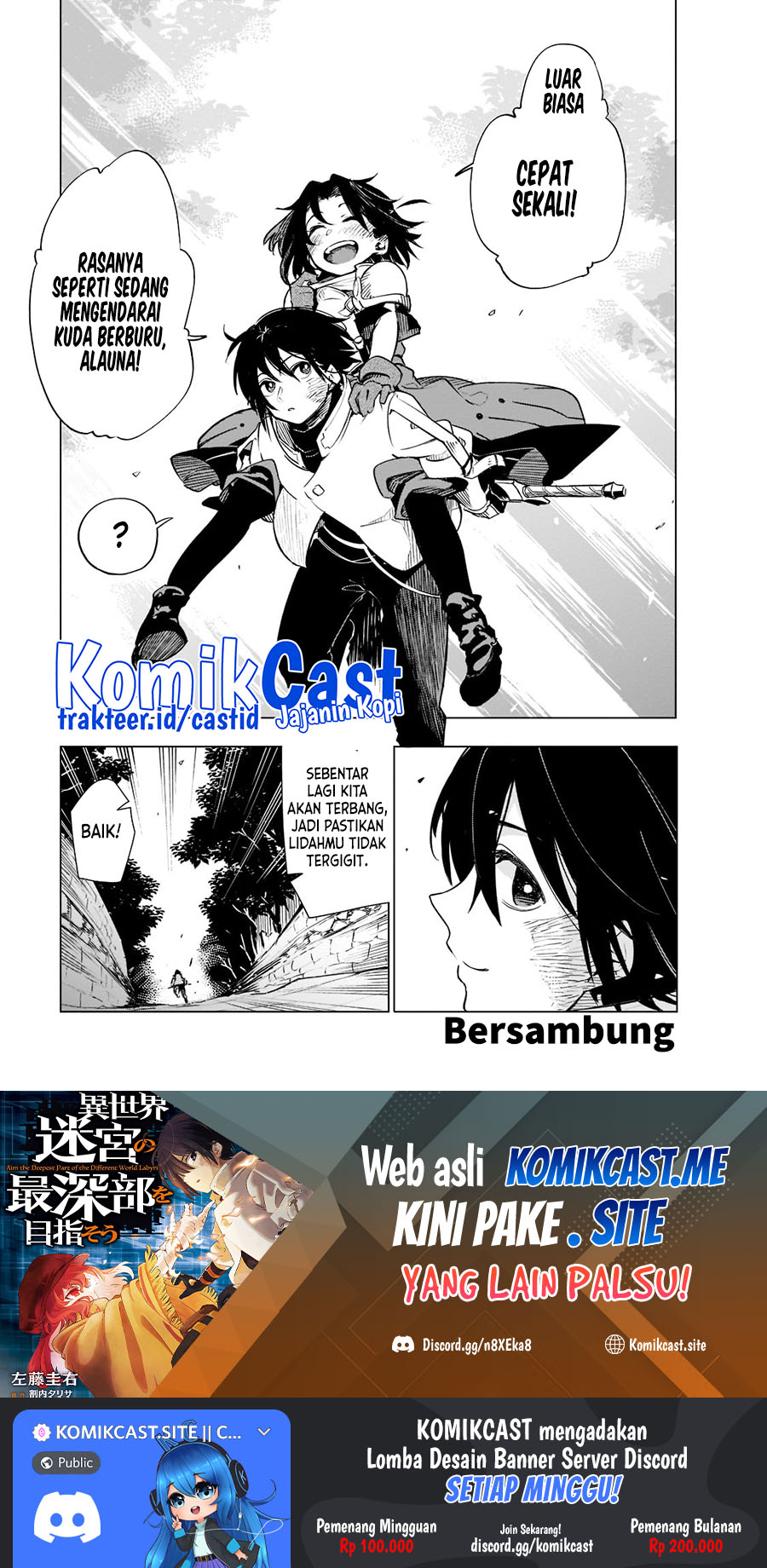 Isekai Meikyuu no Saishinbu o Mezasou Chapter 21 Gambar 19
