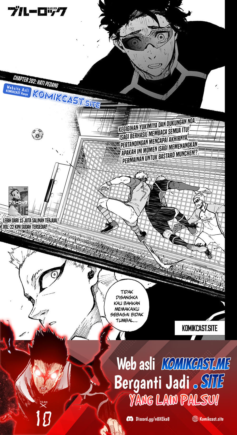 Baca Blue Lock Chapter 202 Gambar 2