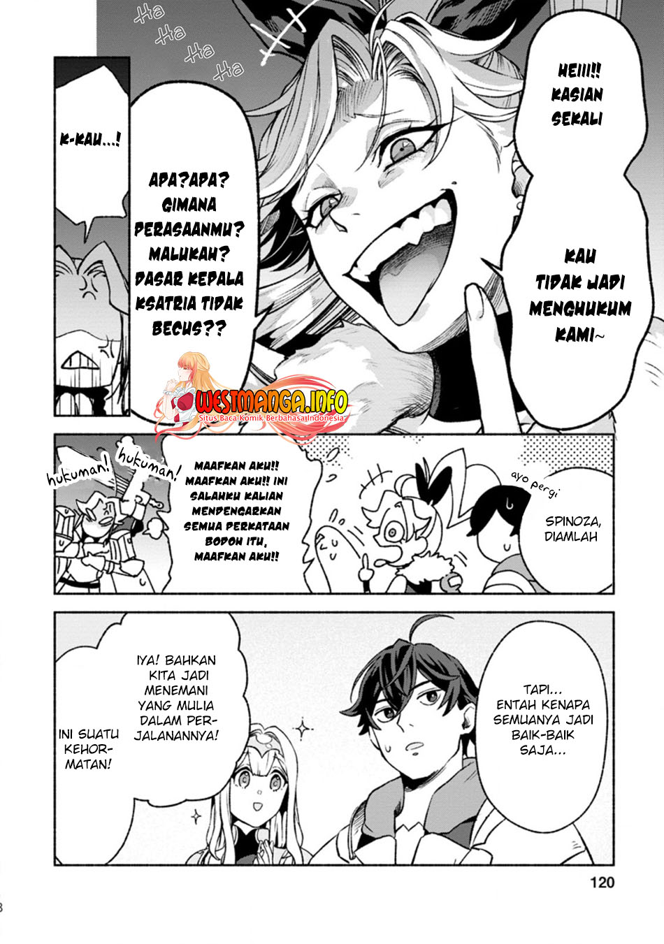 Sono Monban, Saikyou Nitsuki: Tsuihou Sareta Bougyo Ryoku 9999 no Senshi, Outo no Monban Toshite Musou Suru Chapter 14.3 Gambar 10