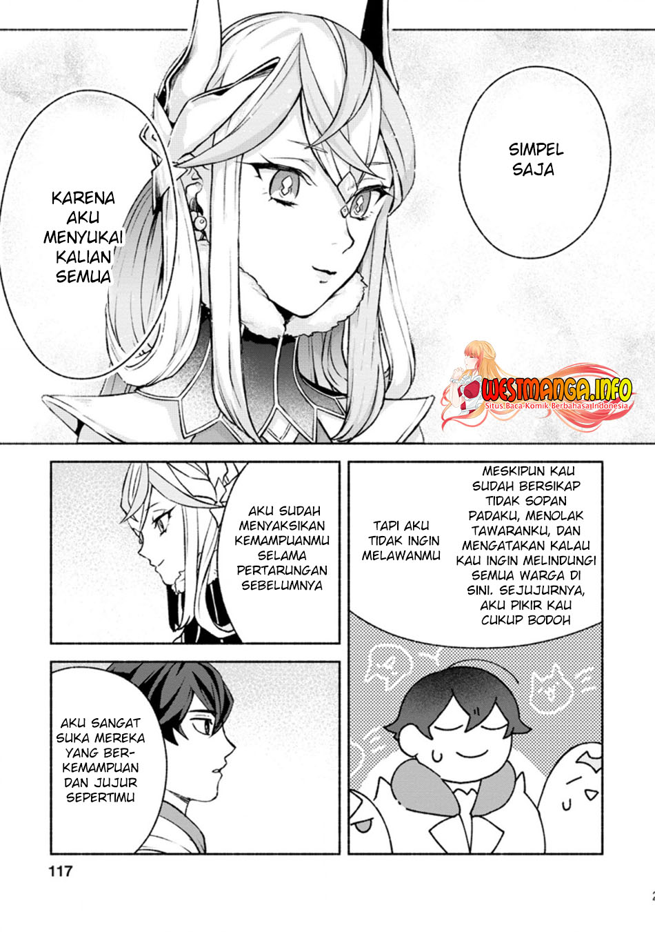 Sono Monban, Saikyou Nitsuki: Tsuihou Sareta Bougyo Ryoku 9999 no Senshi, Outo no Monban Toshite Musou Suru Chapter 14.3 Gambar 7