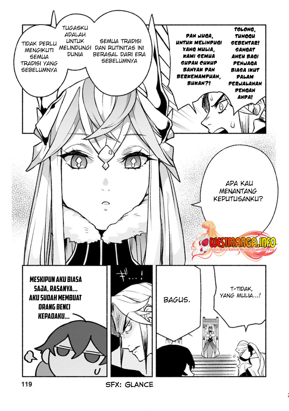 Sono Monban, Saikyou Nitsuki: Tsuihou Sareta Bougyo Ryoku 9999 no Senshi, Outo no Monban Toshite Musou Suru Chapter 14.3 Gambar 9