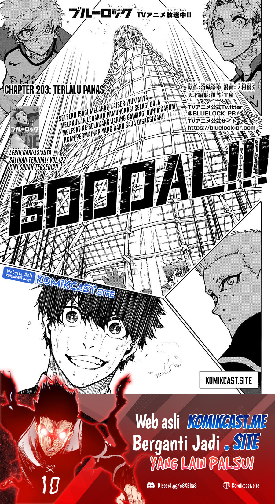 Baca Manga Blue Lock Chapter 203 Gambar 2