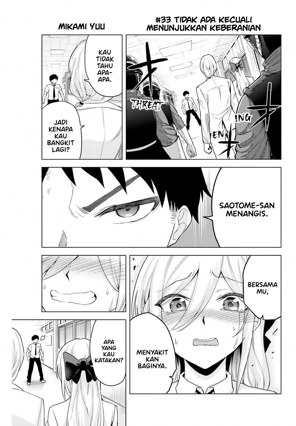 Baca The Death Game Is All That Saotome-san Has Left Chapter 33 Gambar 2