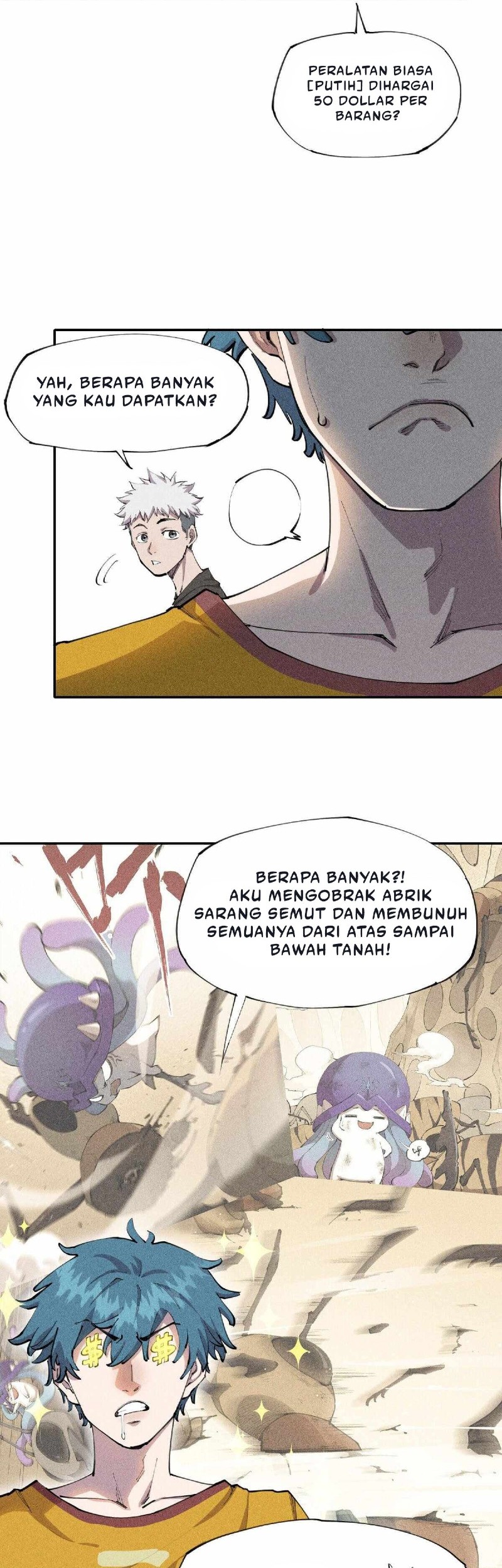 Even Though My Character Is a Jellyfish, I’m Still Super Strong Chapter 8 Gambar 23