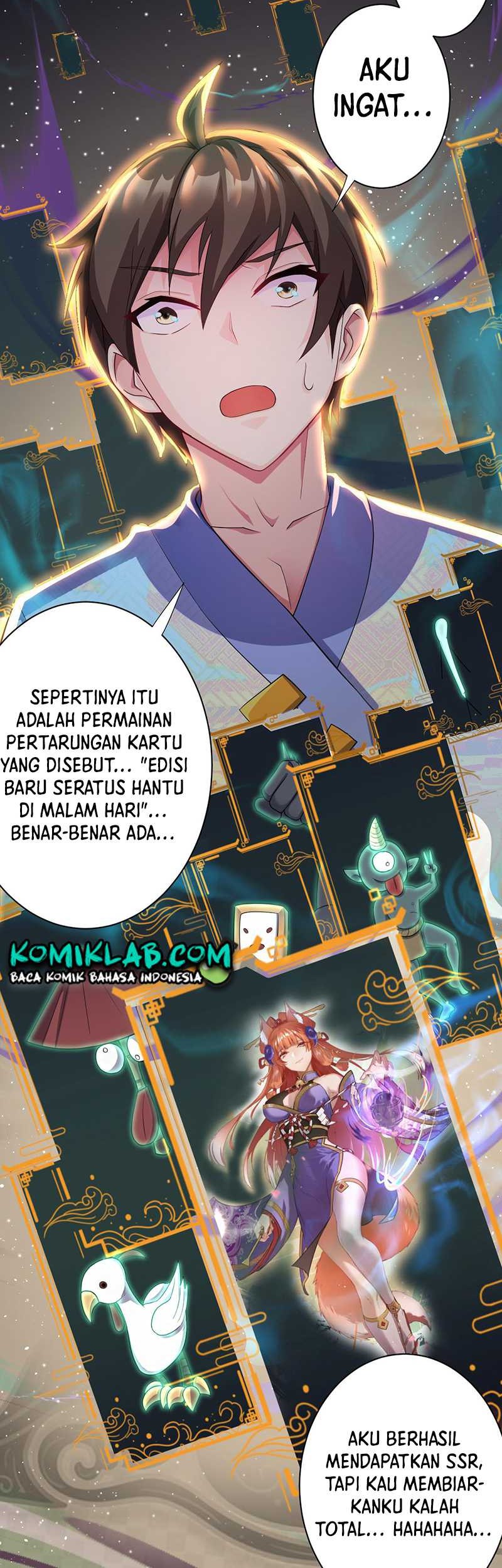 You Immortal Cultivate, I Draw Cards Chapter 18 Gambar 12