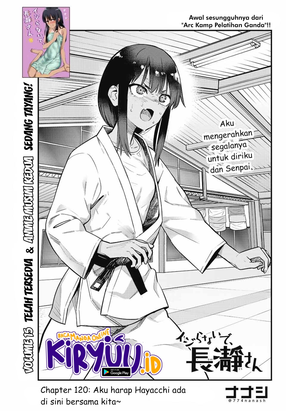 Baca Ijiranaide, Nagatoro-san Chapter 120 Gambar 2