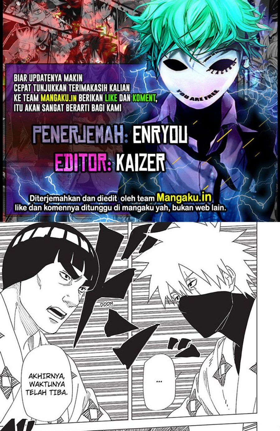 Baca Komik Naruto: Konoha’s Story—The Steam Ninja Scrolls Chapter 07 Gambar 1