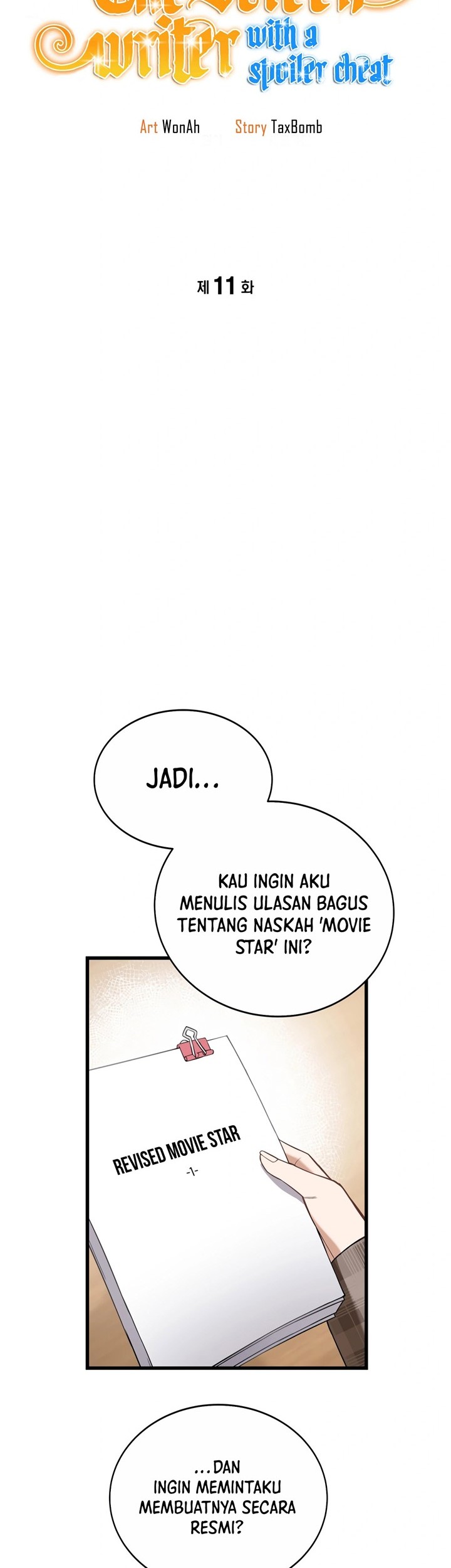 Drama Writer Who Reads Spoilers Chapter 11 Gambar 9