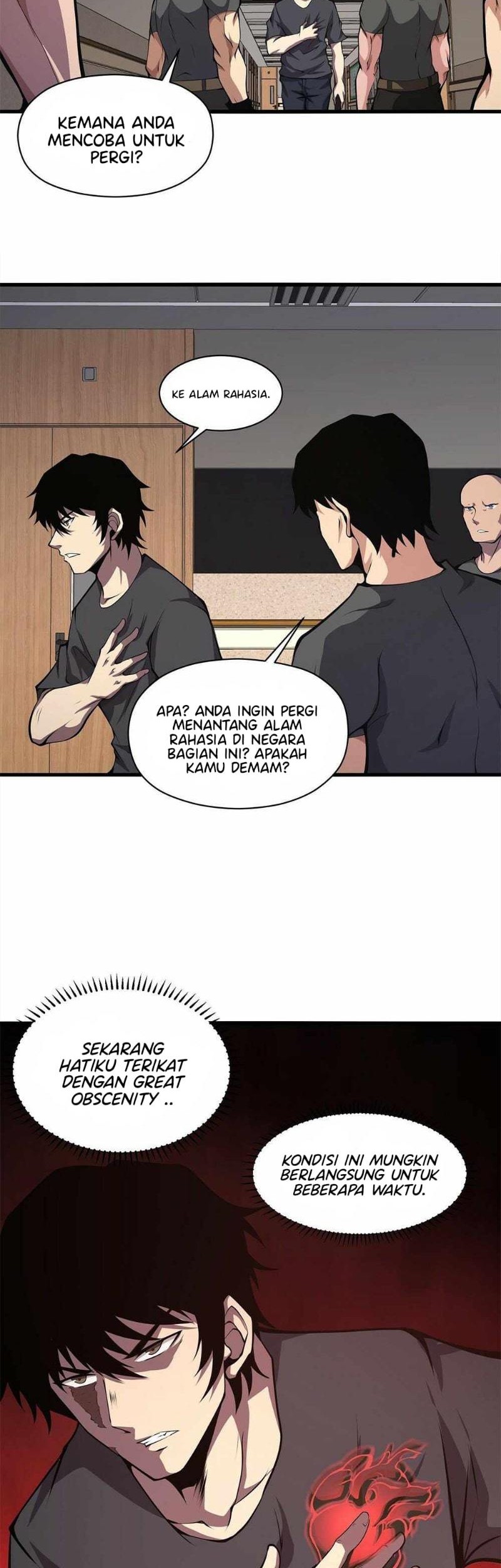 I Have to Be a Monster Chapter 25 Gambar 23