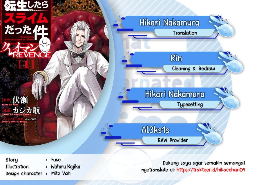 Baca Komik Tensei Shitara Slime Datta Ken: Clayman Revenge Chapter 08 Gambar 1