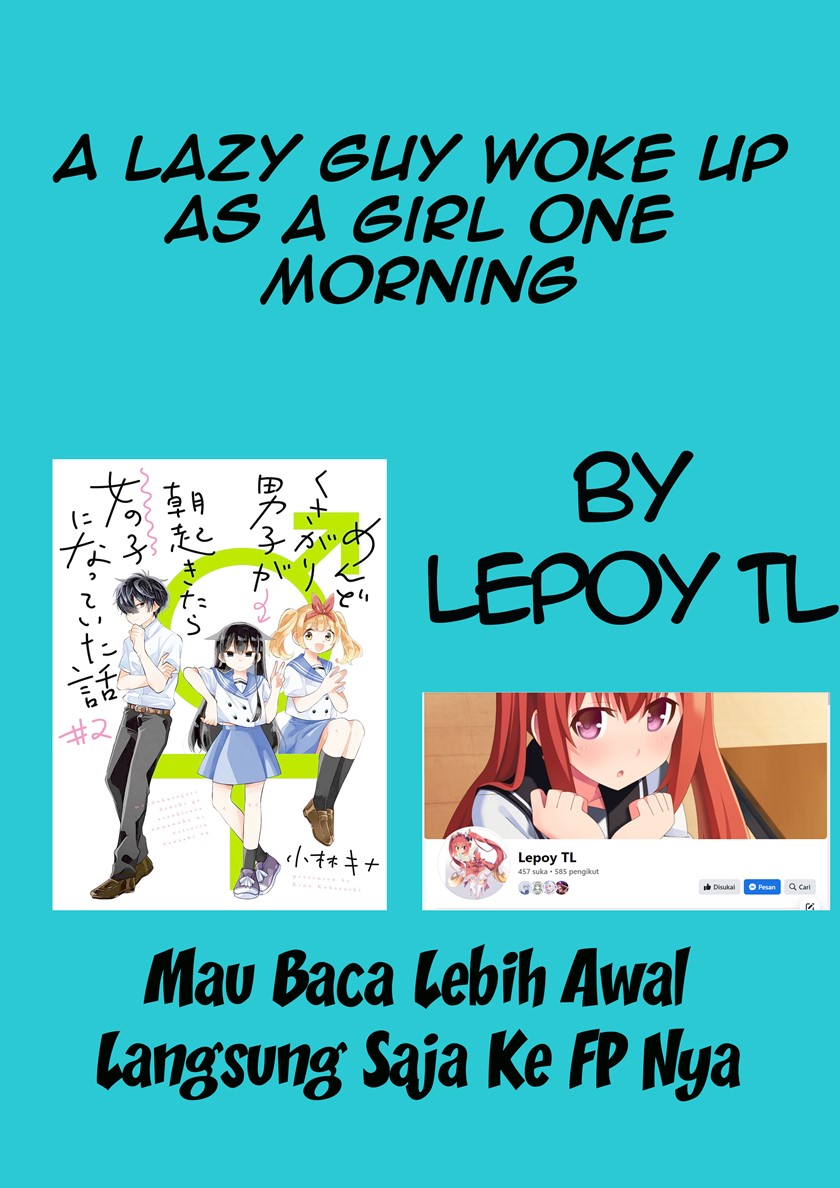 Baca Komik A Lazy Guy Woke Up as a Girl One Morning Chapter 8.1 Gambar 1