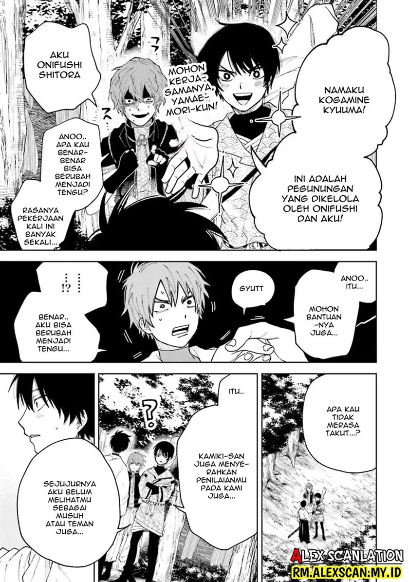 Tengubarai no Sankyoudai Chapter 18 Gambar 16