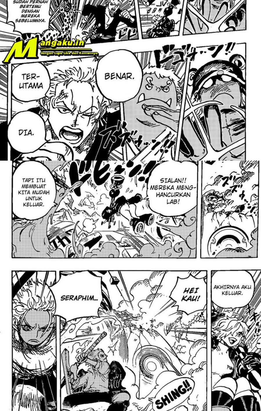 One Piece Chapter 1073 HQ Gambar 6