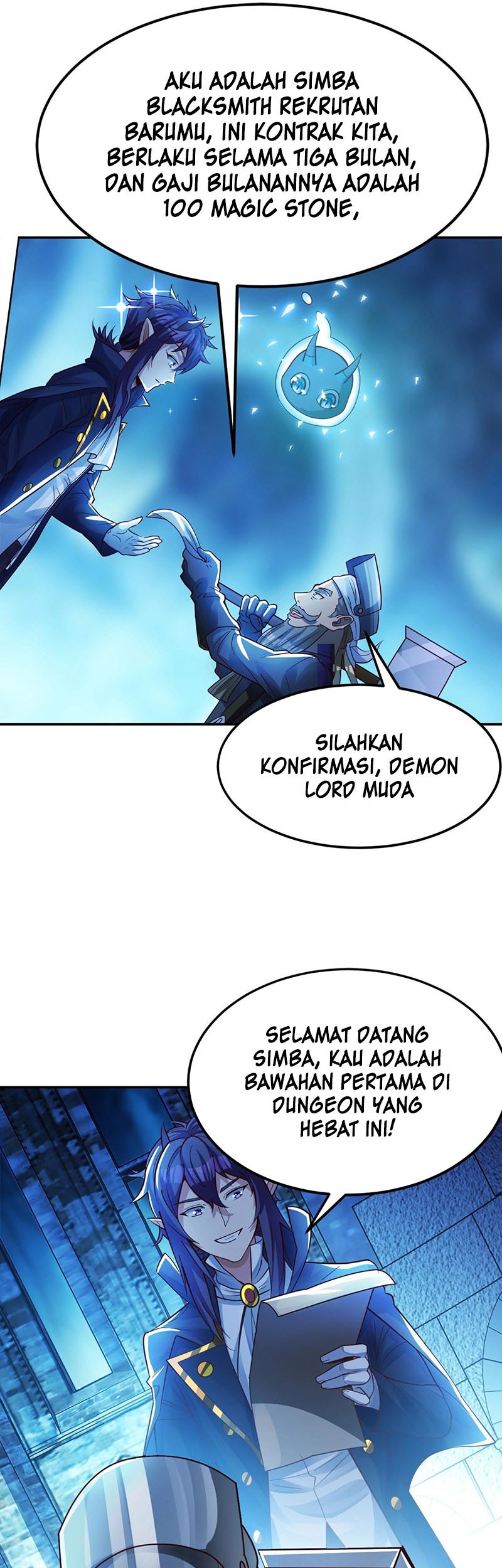 Dungeon: Start by Enslaving Blue Star Players Chapter 02 Gambar 27