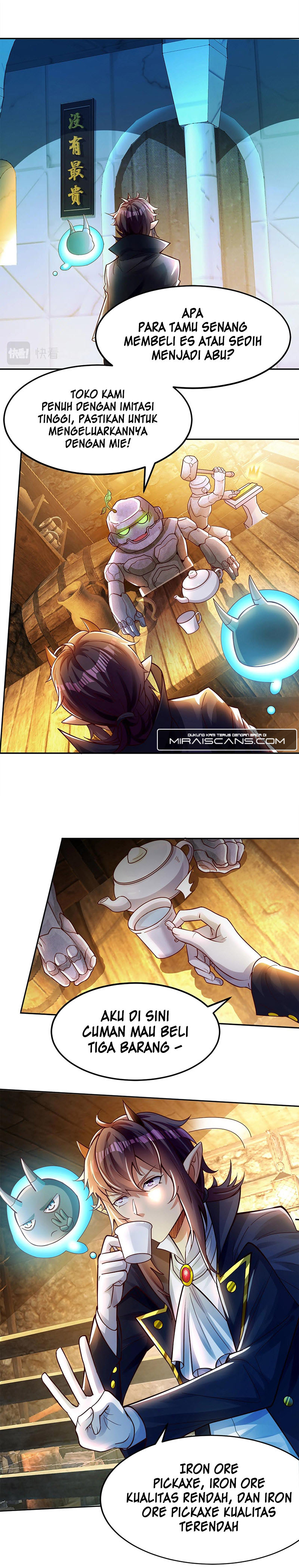 Dungeon: Start by Enslaving Blue Star Players Chapter 2 Gambar 4