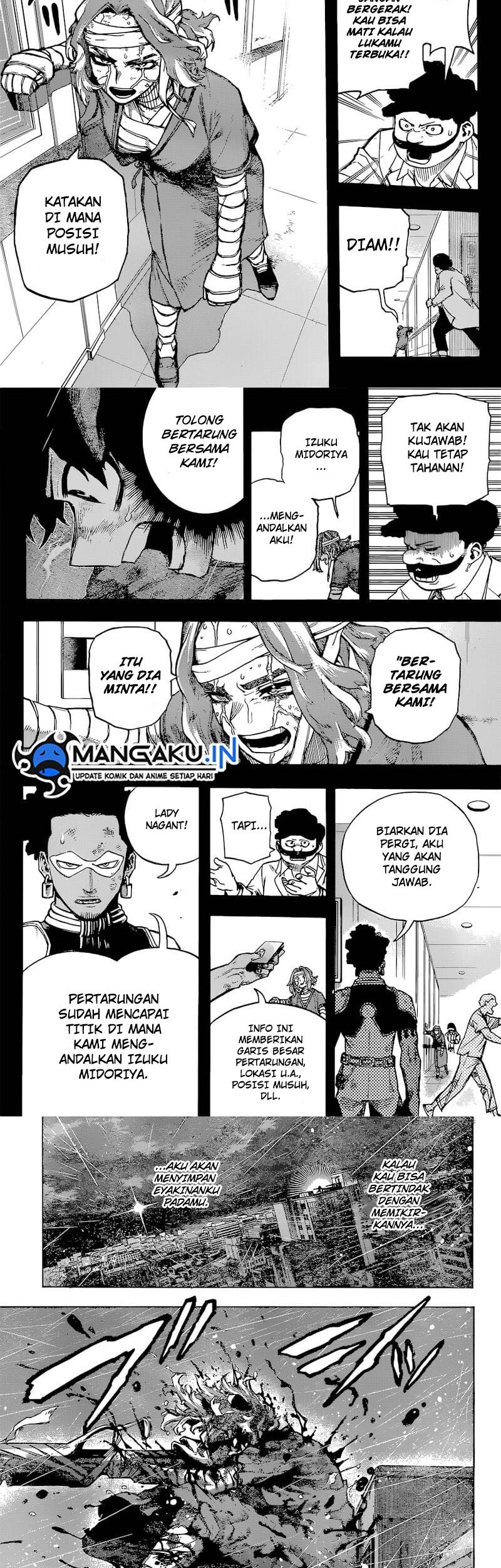 Baca Boku no Hero Academia Chapter 379 Gambar 2