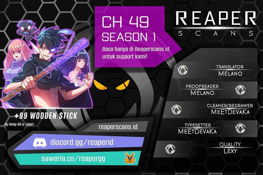 Baca Komik +99 Wooden Stick Chapter 49 Gambar 1