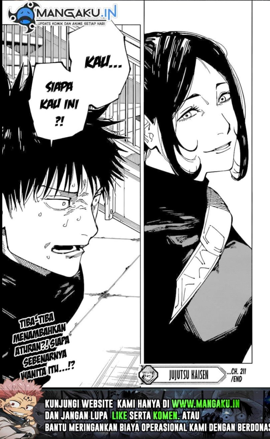 Jujutsu Kaisen Chapter 211 Gambar 14