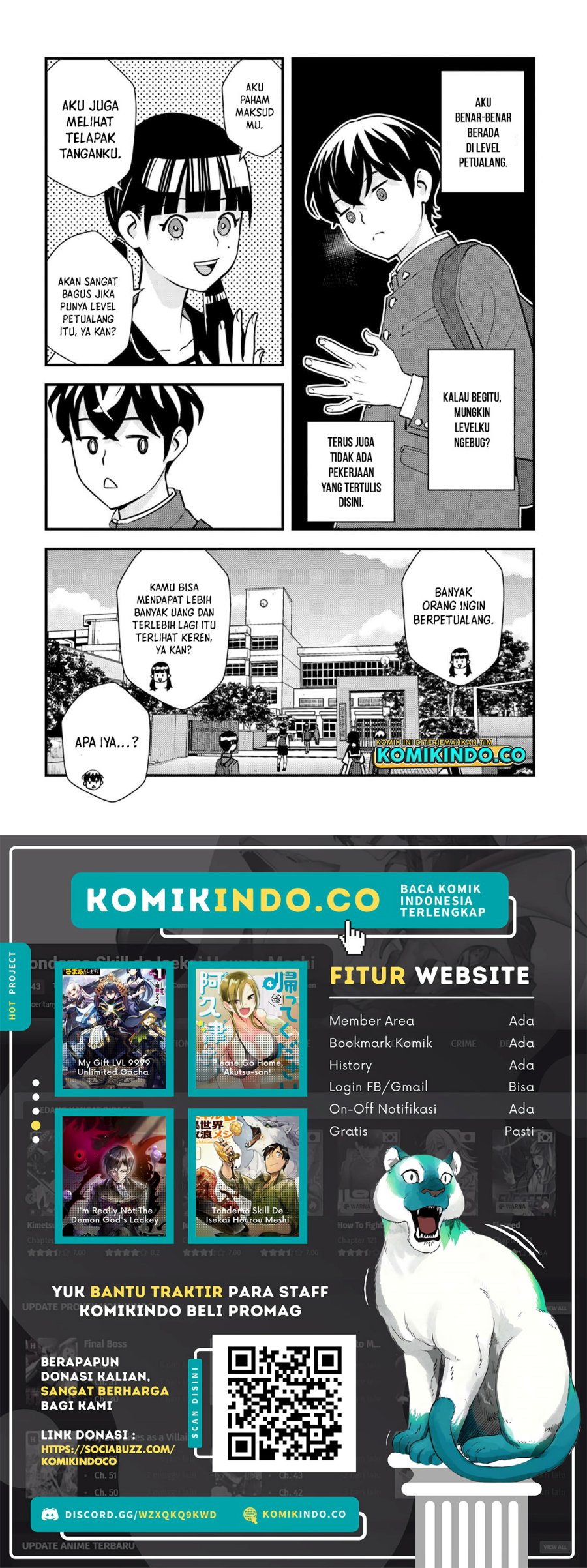 The Hero Returns From Another World Chapter 02.1 Gambar 21