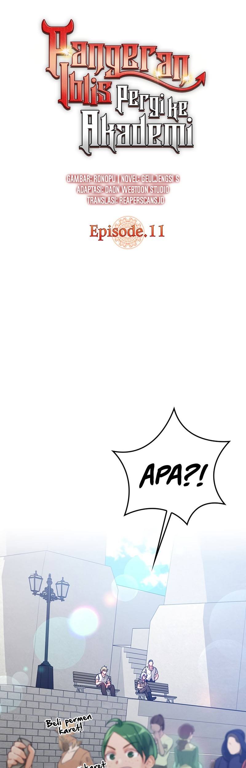 The Demon Prince Goes to the Academy Chapter 11 Gambar 7