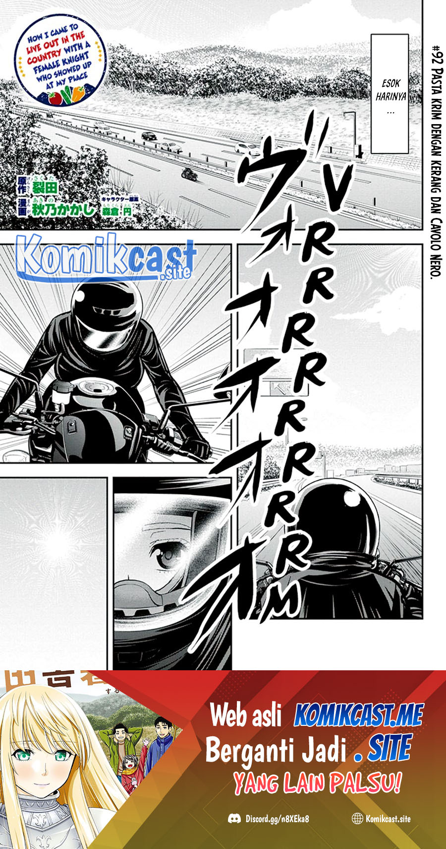 Baca Orenchi ni Kita Onna Kishi to: Inakagurashi suru Koto ni Natta Ken Chapter 92 Gambar 2