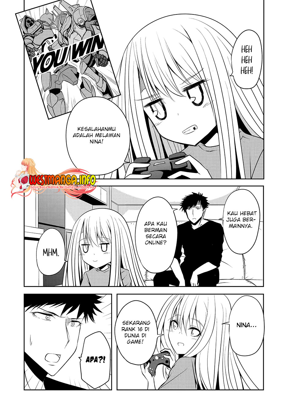 Nina wa Papa o Koroshitai Chapter 15.2 Gambar 10