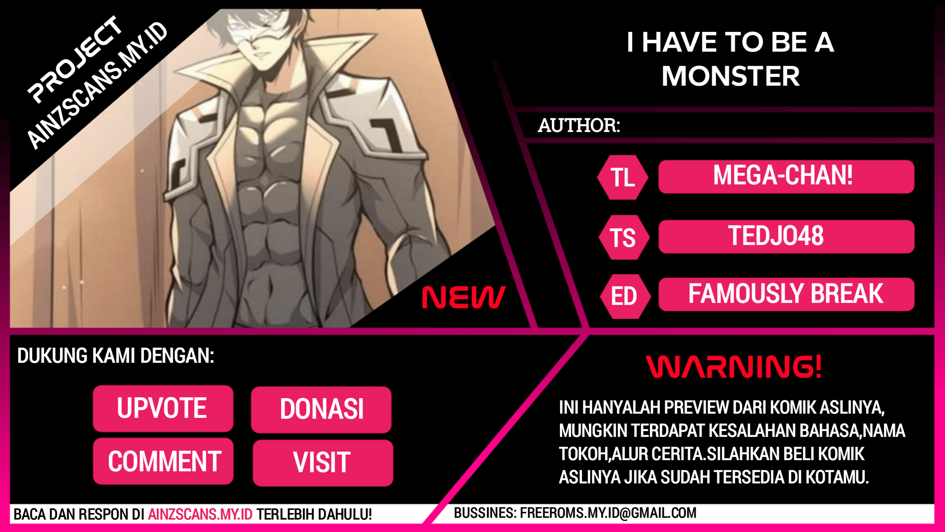 Baca Komik I Have to Be a Monster Chapter 26 Gambar 1