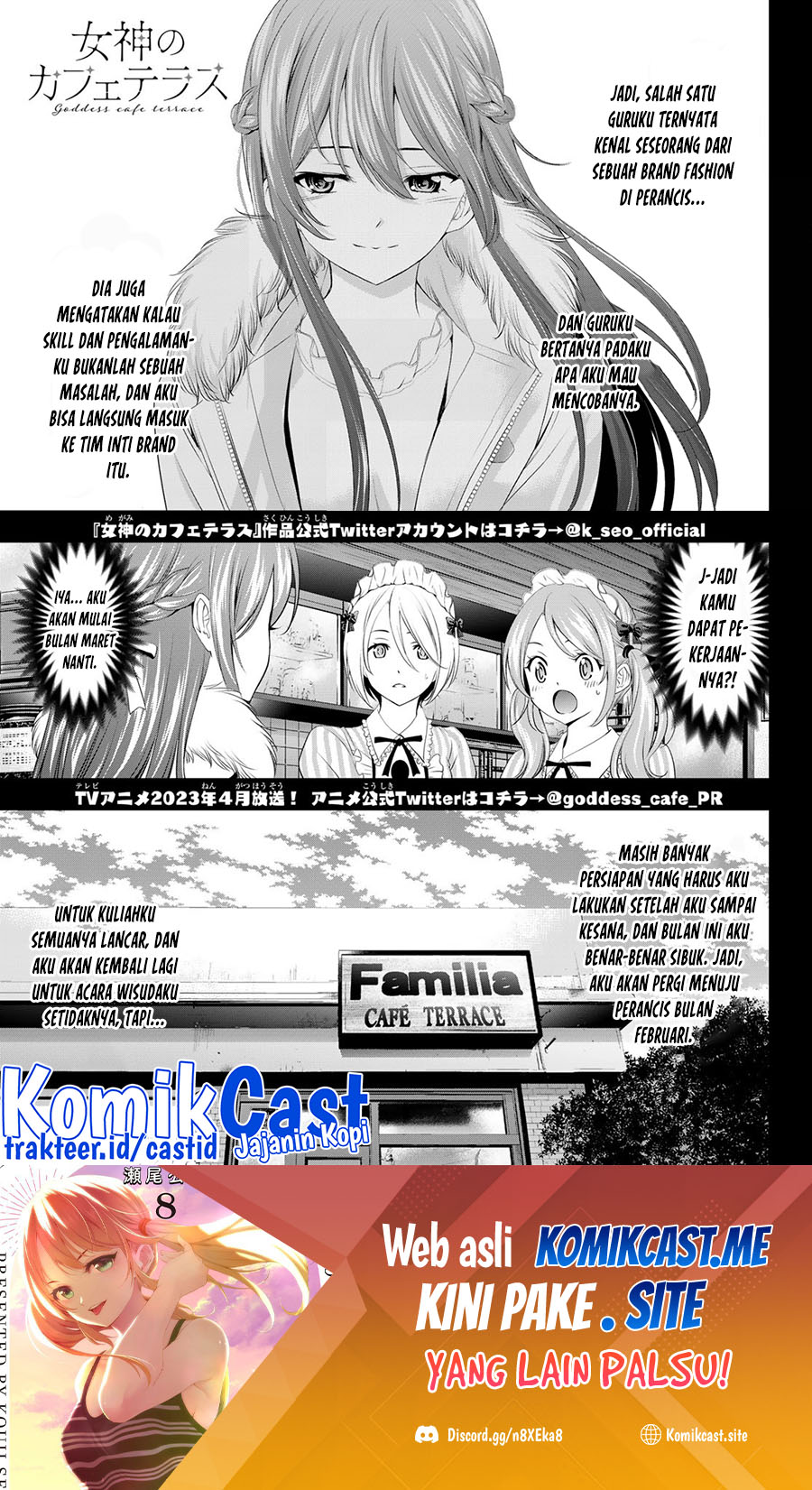 Baca Megami no Kafeterasu (Goddess Café Terrace) Chapter 88 Gambar 2