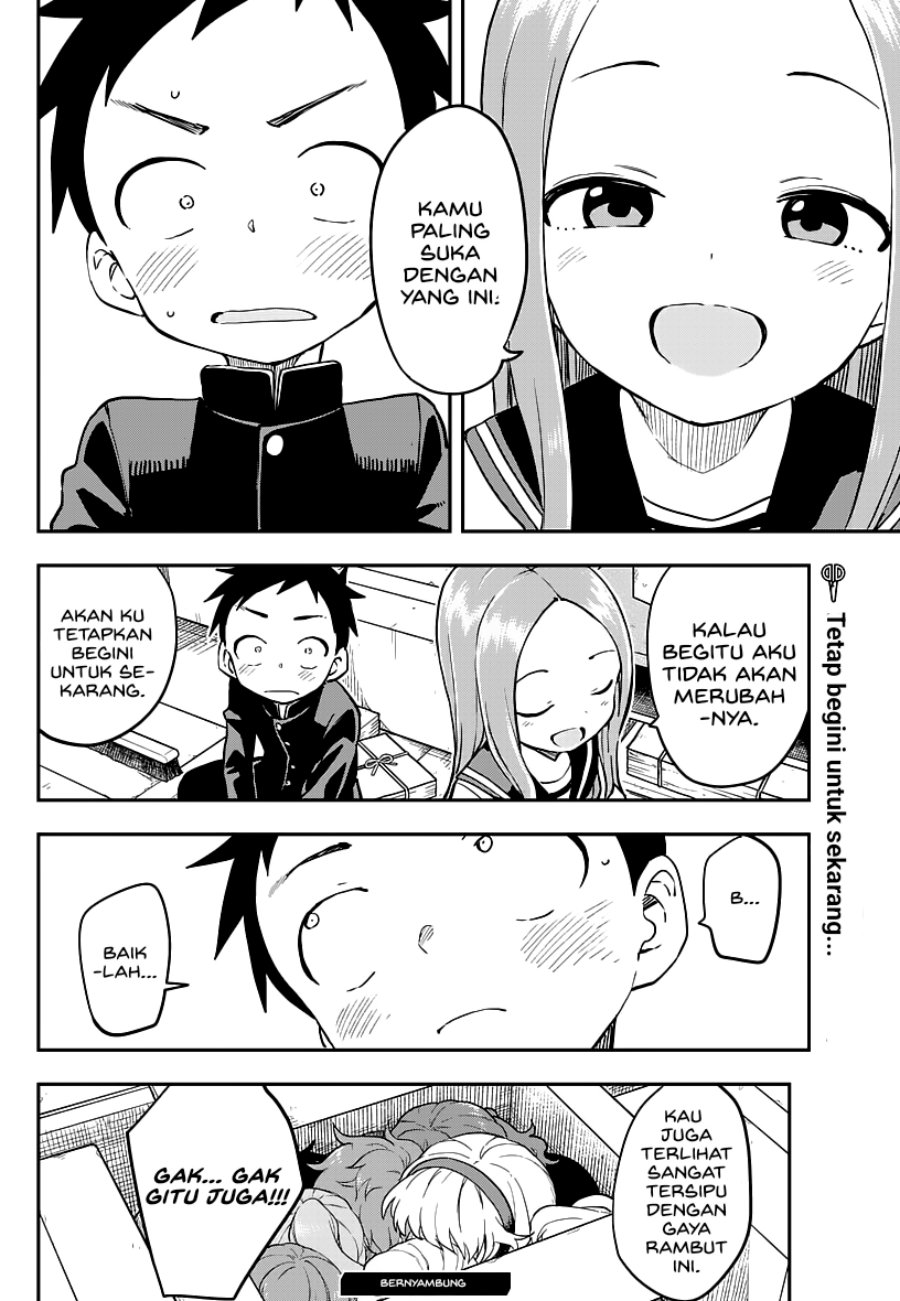 Karakai Jouzu no Takagi-san Chapter 167 Gambar 16