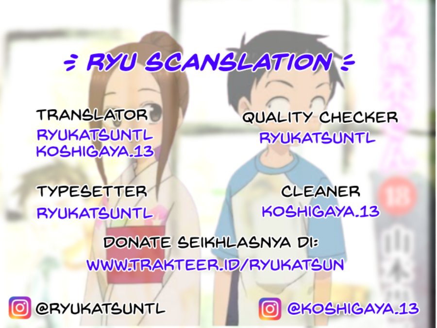 Karakai Jouzu no Takagi-san Chapter 167 Gambar 17
