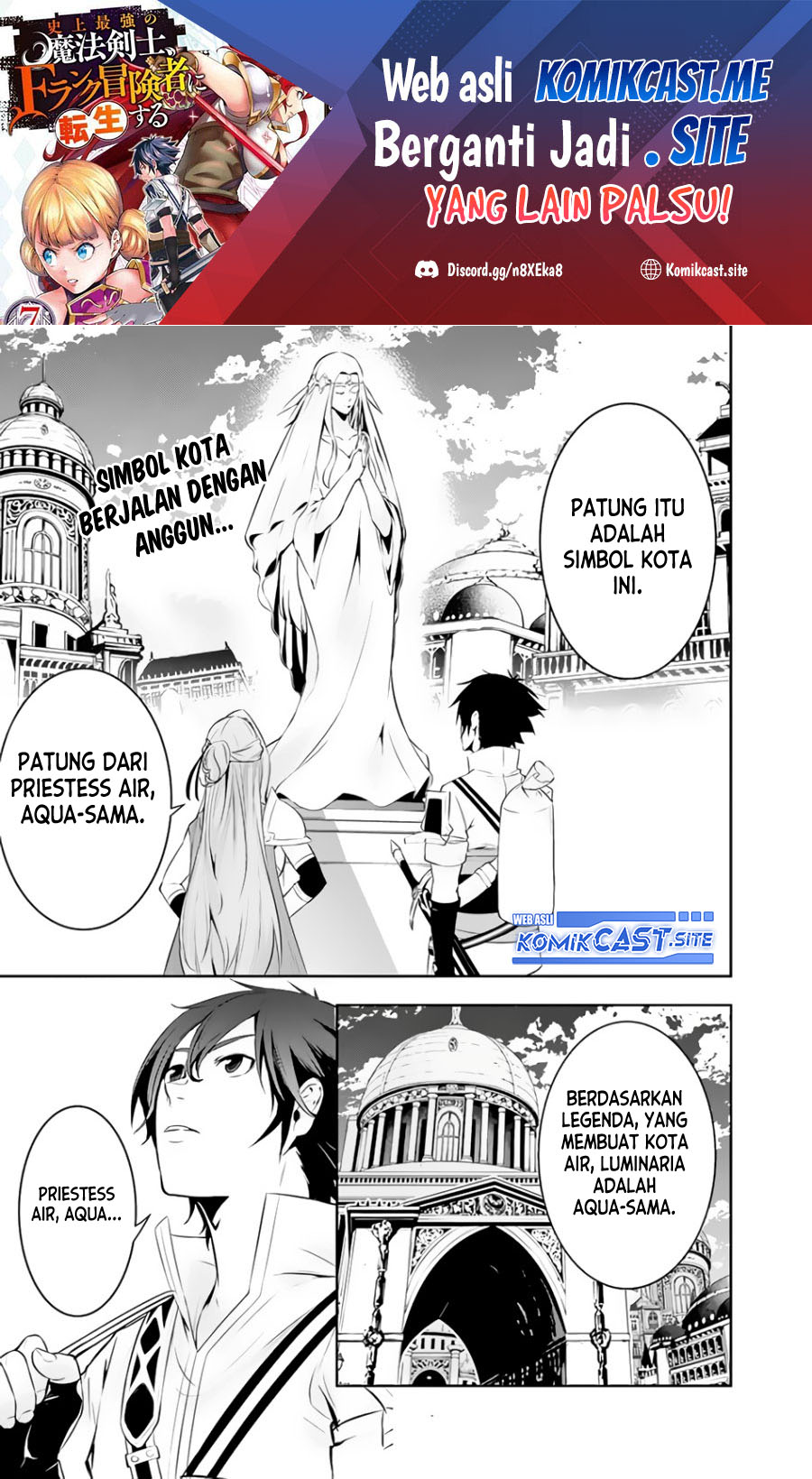 Baca  Shijou Saikyou no Mahou Kenshi, F Rank Boukensha ni Tensei Suru Chapter 67 Gambar 2