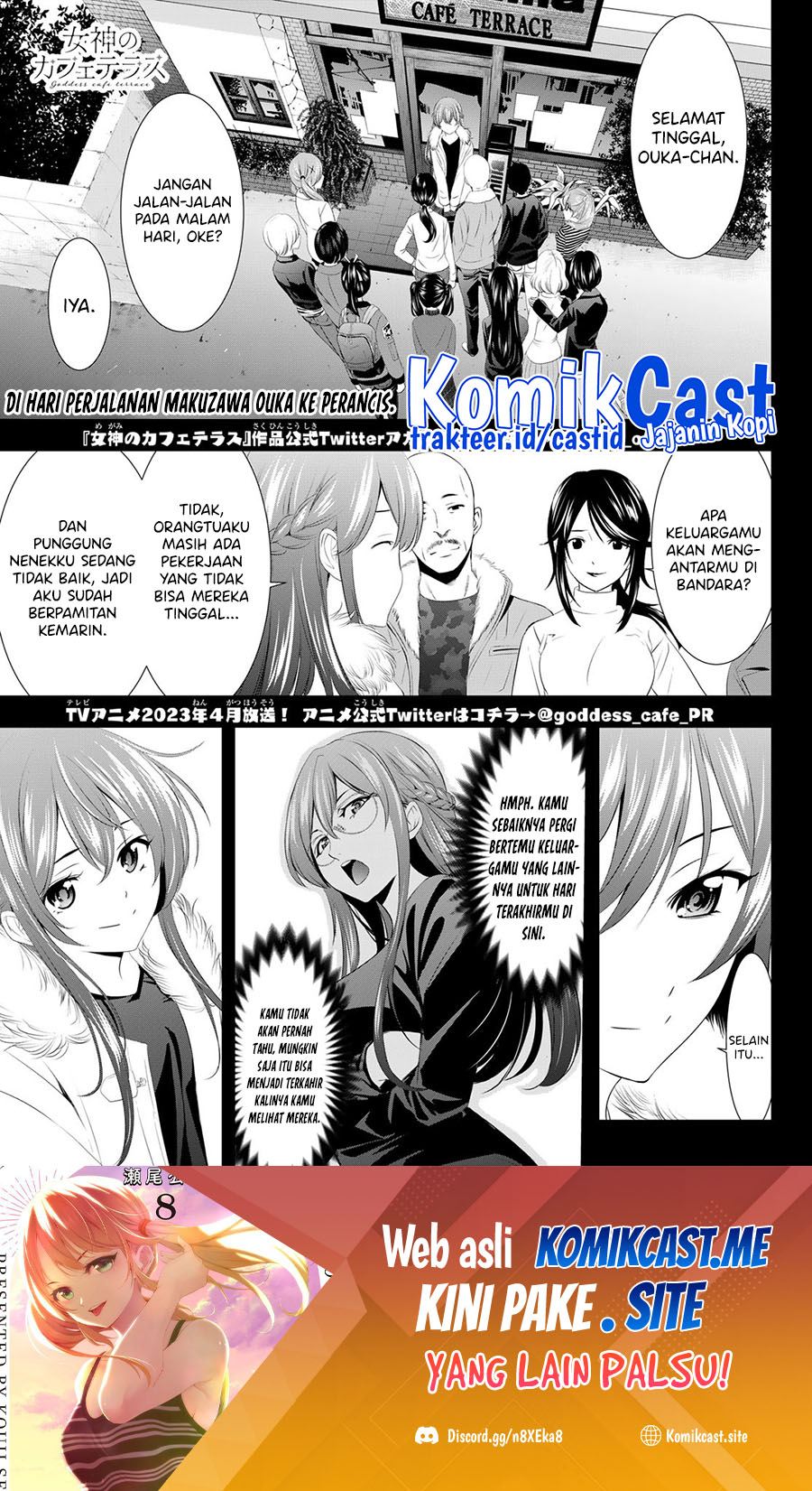Baca  Megami no Kafeterasu (Goddess Café Terrace) Chapter 89 Gambar 2