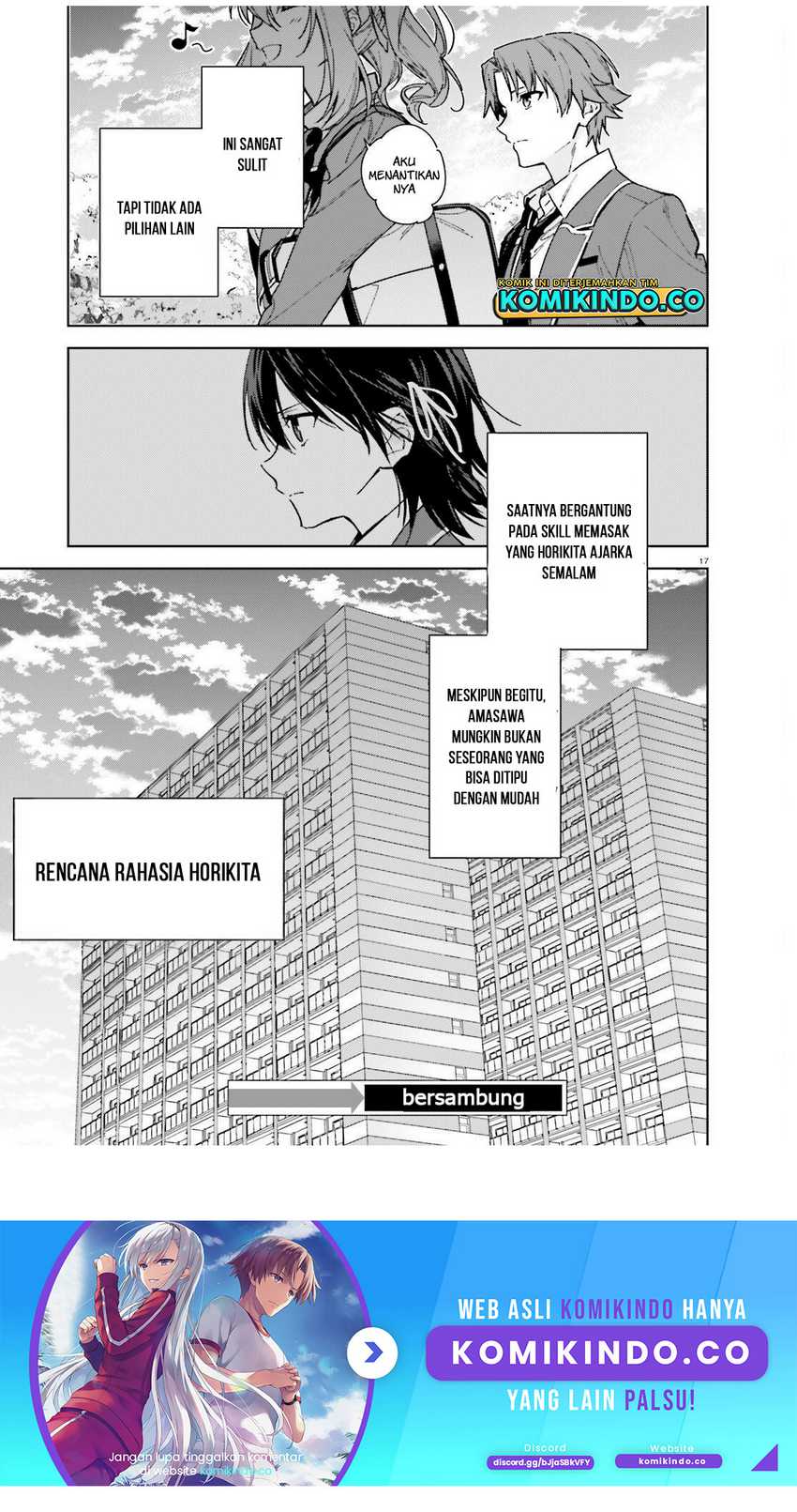 Youkoso Jitsuryoku Shijou Shugi no Kyoushitsu e: 2-nensei-hen Chapter 07 Gambar 16