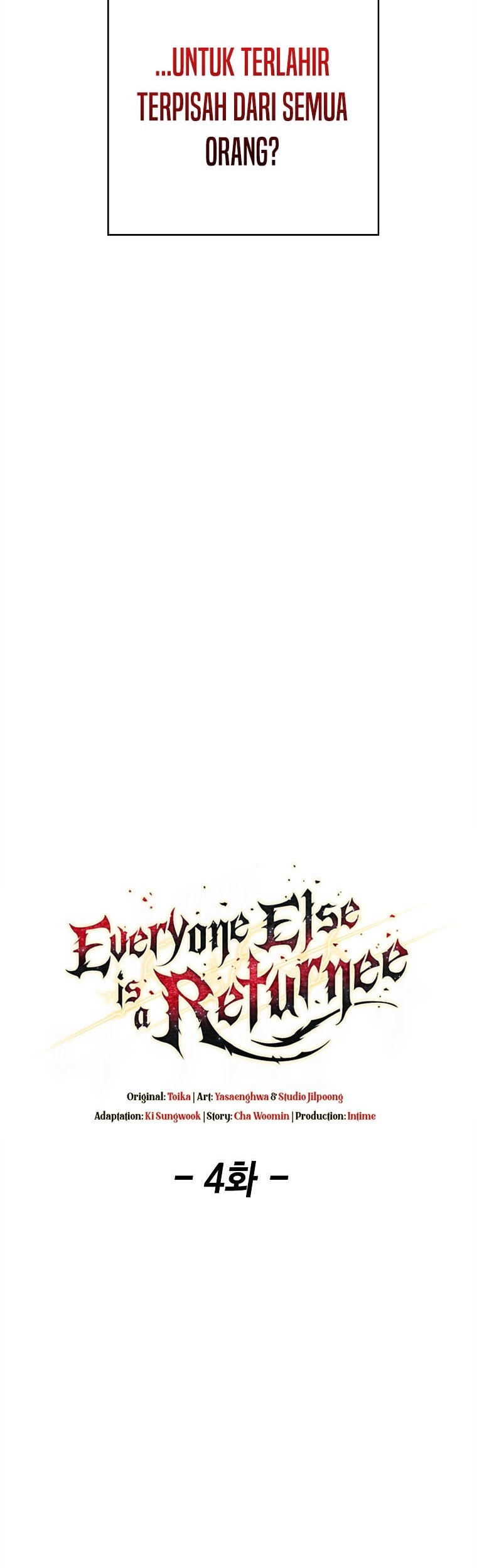 Everyone Else is A Returnee Chapter 04 Gambar 28