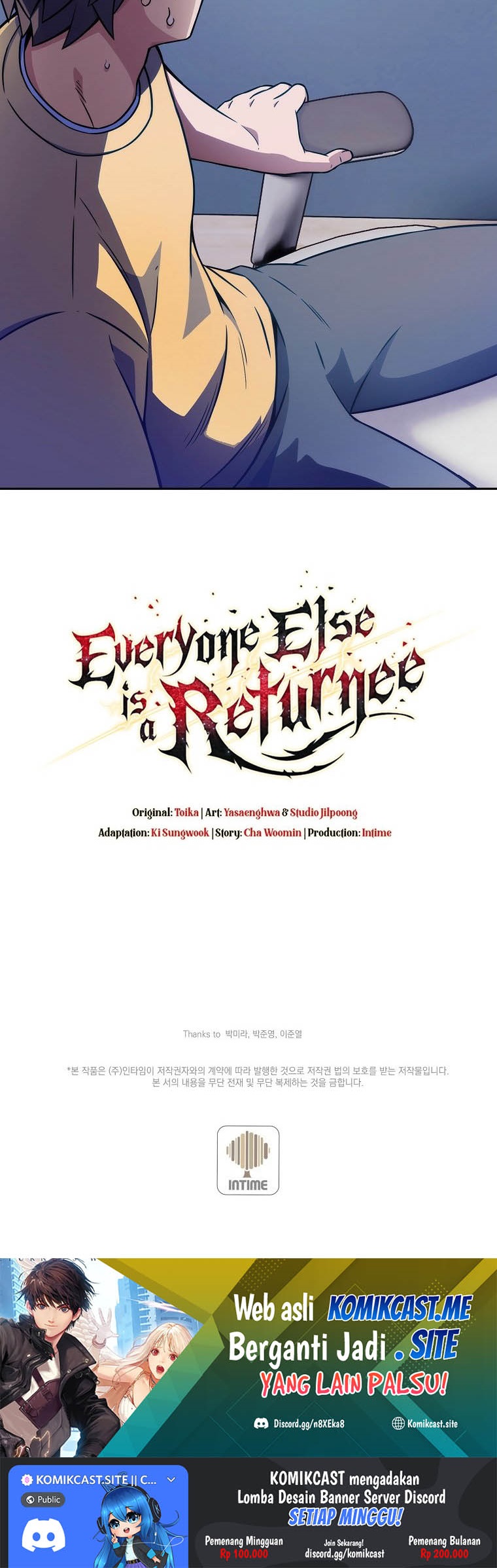 Everyone Else is A Returnee Chapter 04 Gambar 109
