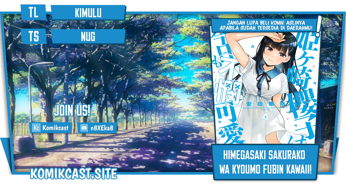 Baca Komik Himegasaki Sakurako wa Kyoumo Fubin Kawaii! Chapter 19 Gambar 1