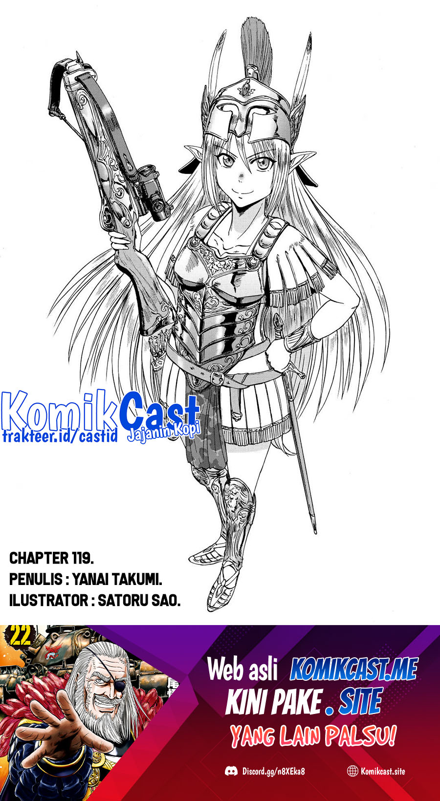 Baca Gate – Jietai Kare no Chi nite Kaku Tatakeri Chapter 119 Gambar 2