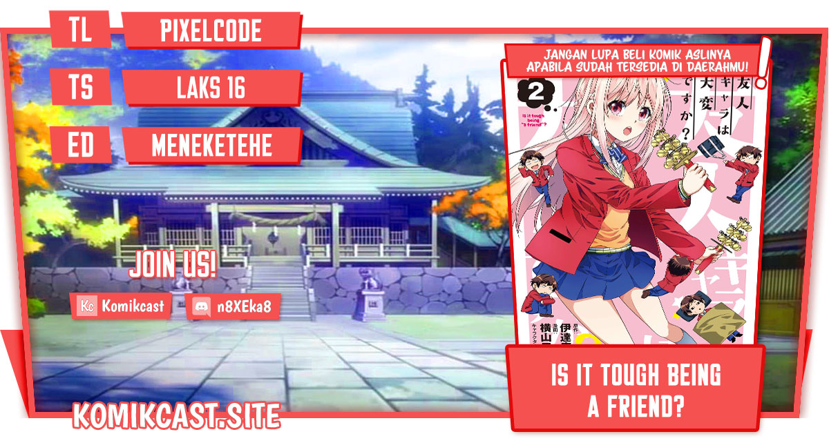 Baca Komik Is it Tough Being a Friend? Chapter 27 Gambar 1