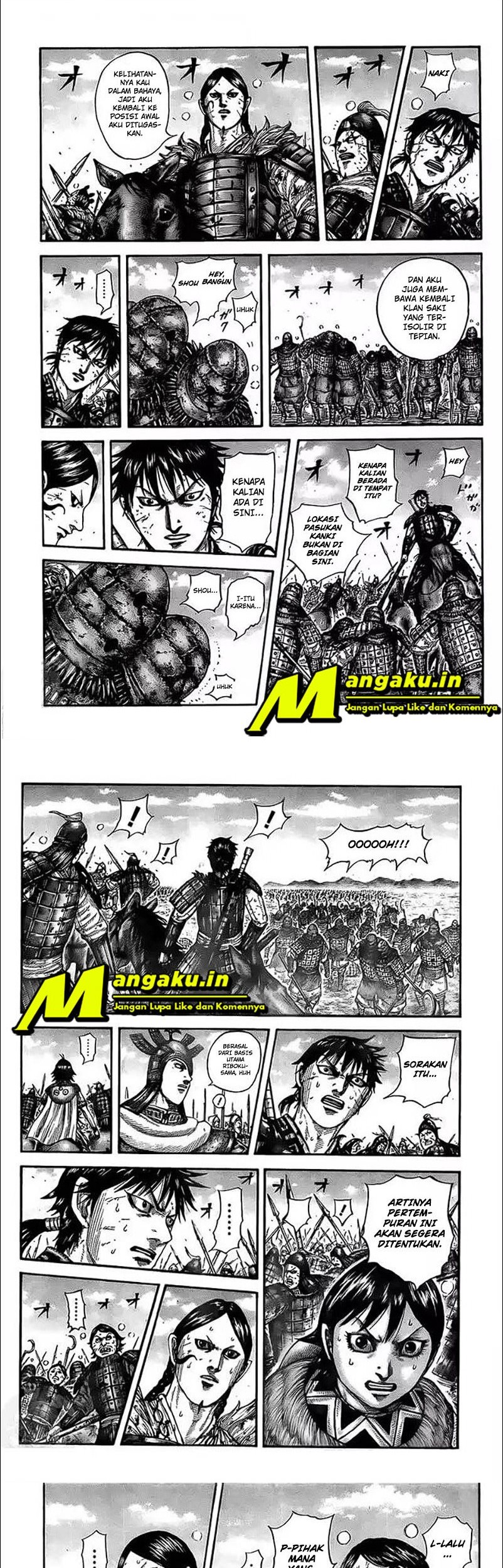 Kingdom Chapter 745 Gambar 8