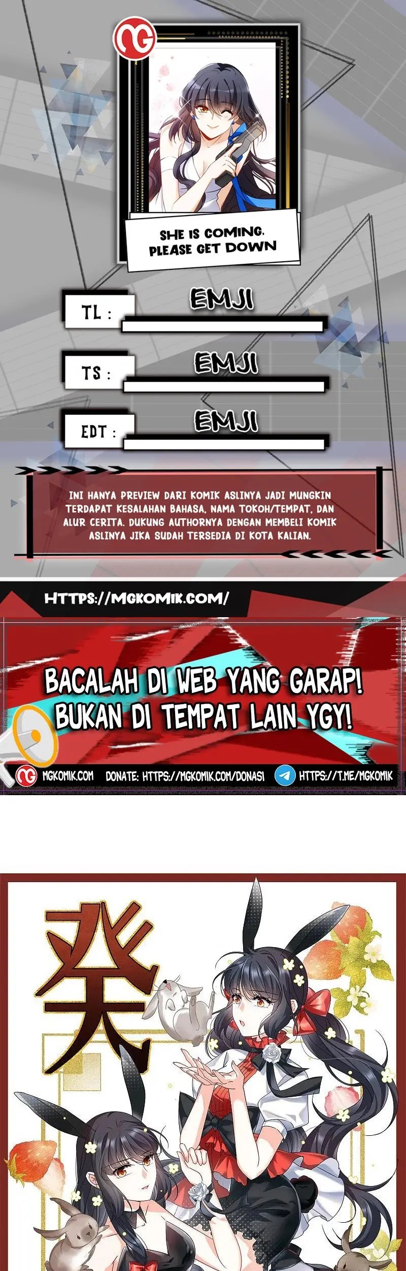 Baca Komik She Is Coming, Please Get Down! Chapter 313 Gambar 1