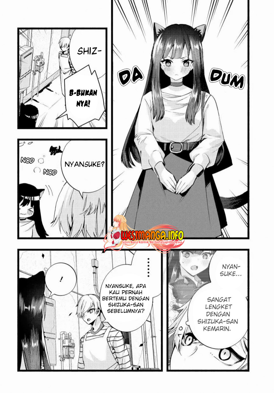 Chiteki de Cool na Kouhai Bijo, Ore no Kai Neko ni naru Chapter 05 Gambar 8