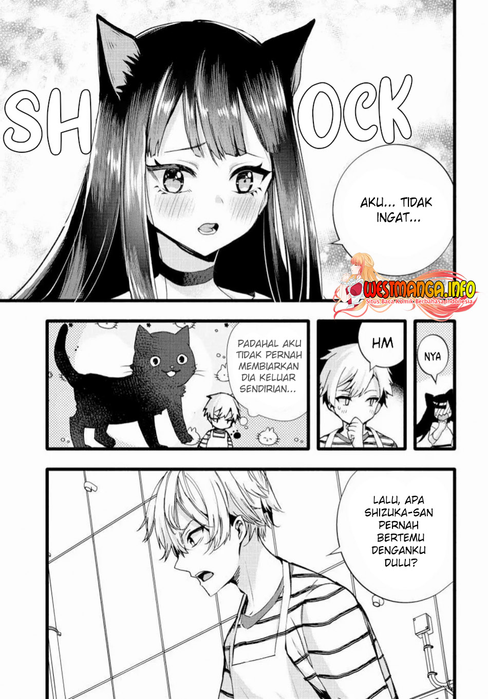 Chiteki de Cool na Kouhai Bijo, Ore no Kai Neko ni naru Chapter 05 Gambar 9