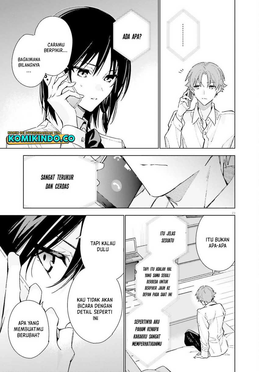 Youkoso Jitsuryoku Shijou Shugi no Kyoushitsu e: 2-nensei-hen Chapter 08 Gambar 24