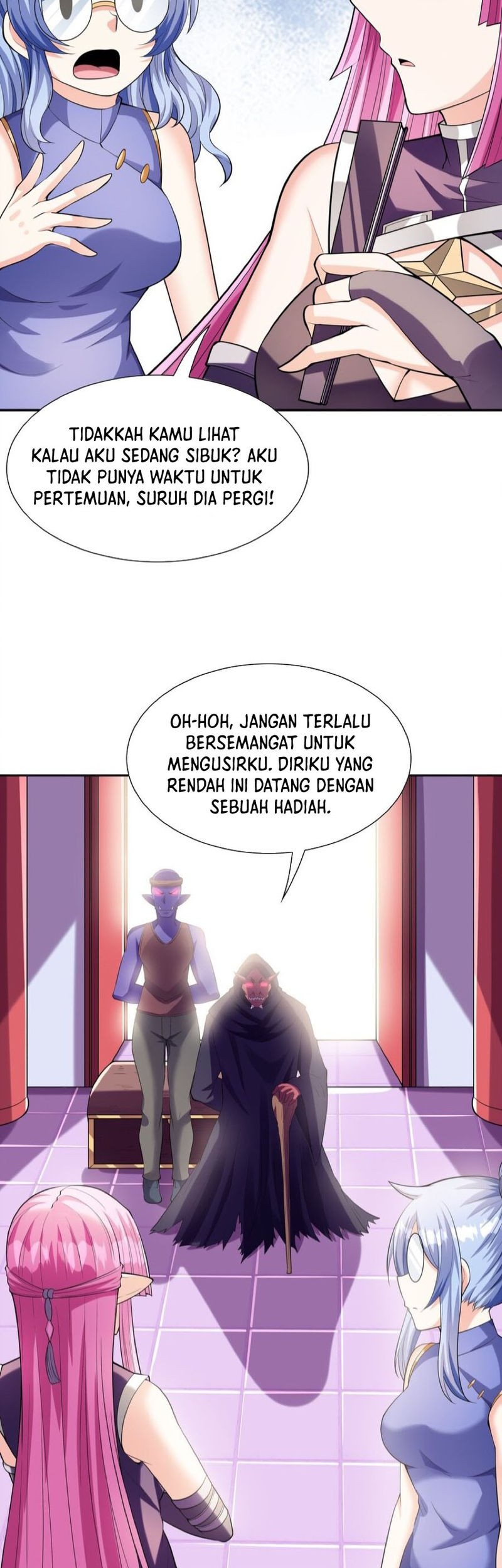 My Harem Is Entirely Female Demon Villains Chapter 50 Gambar 4