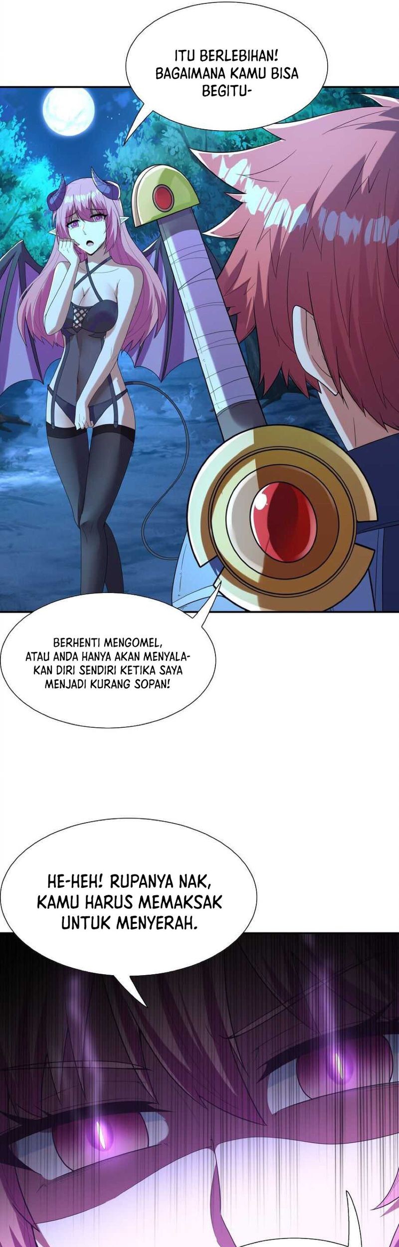 My Harem Is Entirely Female Demon Villains Chapter 48 Gambar 34