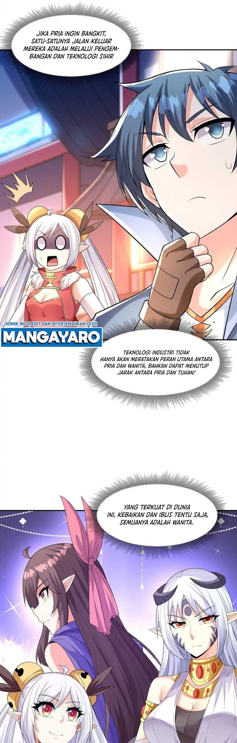 My Harem Is Entirely Female Demon Villains Chapter 48 Gambar 10