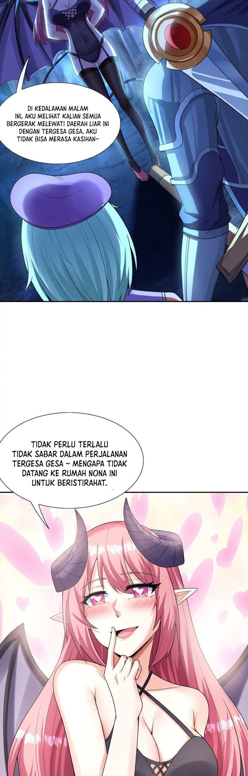 My Harem Is Entirely Female Demon Villains Chapter 48 Gambar 32